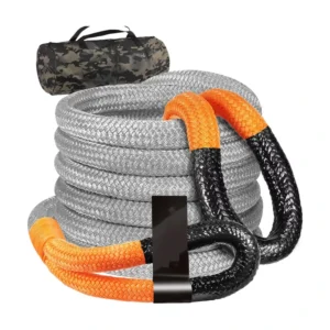 High Strength Nylon Tow Rope (3/4″ 1″ X 20ft/30ft) for Off Road 4WD ATV Car Towing Kinetic Recovery