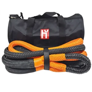 High Strength Orange Nylon Towing Strap Recovery Rope with Good Flexibility Custom Size