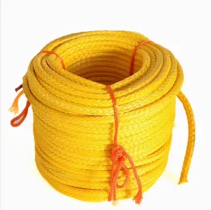 High Strength UHMWPE Mooring Rope UV Resistance 12 Strand UHMWPE Marine Rope 16mm 26mm 36mm for Port Towing