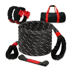 High Stretch 7/8″ x 30 ft Kinetic Recovery Rope for Off Road Rescue