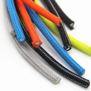 High Temperature UV Resistant Elastic Bungee Webbing Cords 5mm 6mm 8mm 10mm 100% Polyester High Strength Marine Shock Cord
