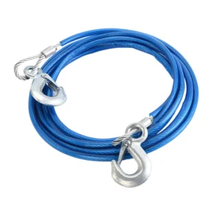 Hot Sell 4M 5Tons Towing Rope Strap with Hook for Car
