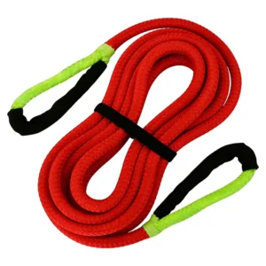 Kinetic Recovery Rope 1″ X 30ft Heavy Duty Offroad Tow Rope Recovery Kit with 2 Soft Shackles for Trucks SUV UTV ATV Tractor