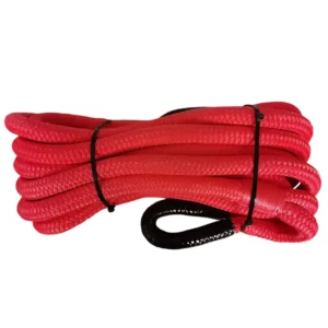 Kinetic Recovery Tow Rope Heavy Duty Offroad Snatch Strap for UTV ATV Truck Car Tractor Elastic Straps Towing Gear Red Blue