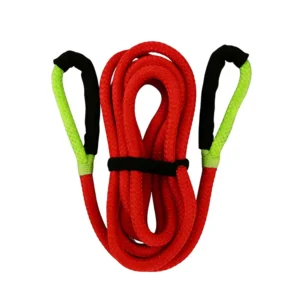 Kinetic Rope Recovery Kit (7 8in X 30ft) Heavy Duty Offroad Snatch Strap with Soft Shackle for UTV ATV Truck Car Jeep Tractor