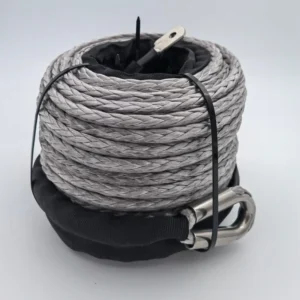 Manufacturer Synthetic UHMWPE Braid High Quality Recovery Tow Winch Offroad Rope