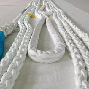 Marine Grade Braided Rope Polypropylene Polyester Nylon Towing Mooring Rope 3 8 12 Strand High Strength