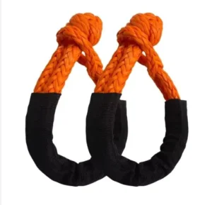 Max Strength Soft Shackle Recovery Rope With Sleeves for SUV ATV Truck Off Road Towing