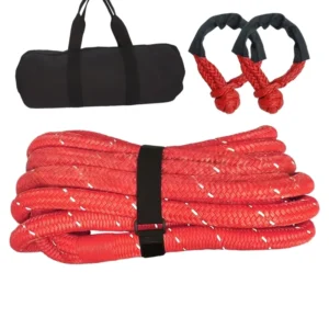 Nylon Elastic Car Tow Rope Off Road Recovery Snatch Strap for Daily Sedan SUV Emergency Rescue