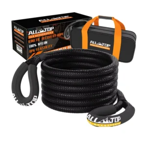 Nylon Kinetic Recovery Rope Elastic Offroad Towing Strap 4×4 SUV Truck Vehicle Rescue Tow Rope