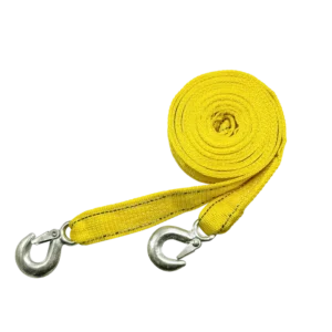 Nylon Recovery Strap Towing Rope with Storage Bag Emergency Tool