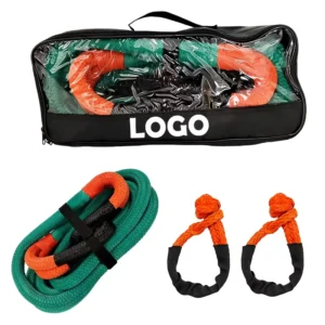 Nylon Towing Rope Kit Suitable for Off road Truck Tractor Car Tow Strap