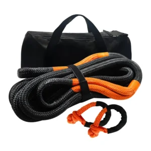 Off Road Vehicle Double Braided 100% Nylon Towing Rope Car Kinetic Recovery Rope Heavy Duty Rope for Emergency