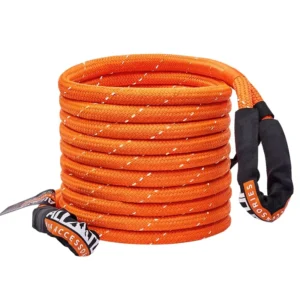 Off road 21-ton Nylon Trailer Rescue Elastic Rope High strength Car Towing Rope 21m