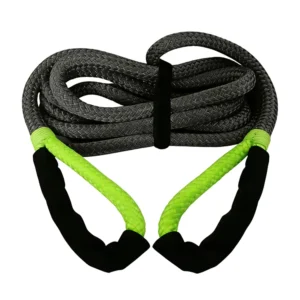 Offroad Nylon Kinetic Recovery Rope for Vehicle Towing with Soft Shackle Heavy Duty Tow Rope for Trucks SUV UTV ATV Tractor Jeep