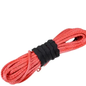 Offroad Synthetic Winch Rope with Hook for Recovery Tow With Plasma Synthetic Winch Rope