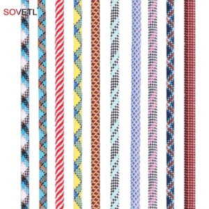 Polyester Nylon Colored Rope High Strength Tree Rope Braided Rope