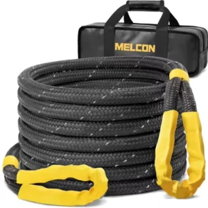 Power Recovery Towing Rope with Soft Release Buckle Truck SUV UTV ATV Tractor Heavy duty Off road Towing Belt Kit
