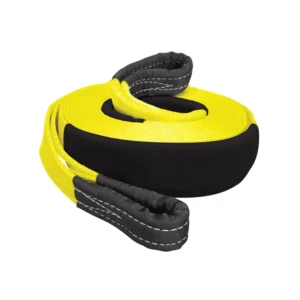 Recovery Tow Strap 3″ X 30′ 10000kg Heavy Duty Tow Winch Extension for Offroad Accessory Towing Rope for Car Truck Jeep SUV