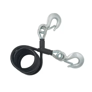 Red Blue PVC Coated Steel Wire Rope Tow Rope for Auto ASTM Standard Construction Use Free Cutting Welding and Bending