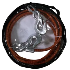 Steel Tow Rope with Hooks for Car