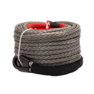 Tow Rope High Quality UHMWPE 12mm x 28m Multi Color Winch Rope for Cars and Trailers