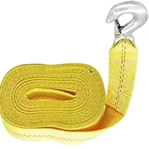 Tow Strap With Hooks 2”x20′ Car Vehicle Heavy Duty Recovery Rope 10000/20,000 Lbs Capacity Tow Rope for Car Truck Jeep Atv Suv