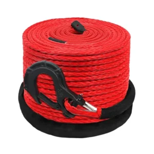 UHMWPE 10mm X 30m High Tensile Winch Rope for Cars & Trailers Emergency Fiber Tool Component